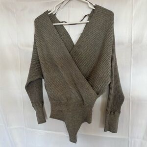 New with tags, womens size small ribbed bodysuit, #B907